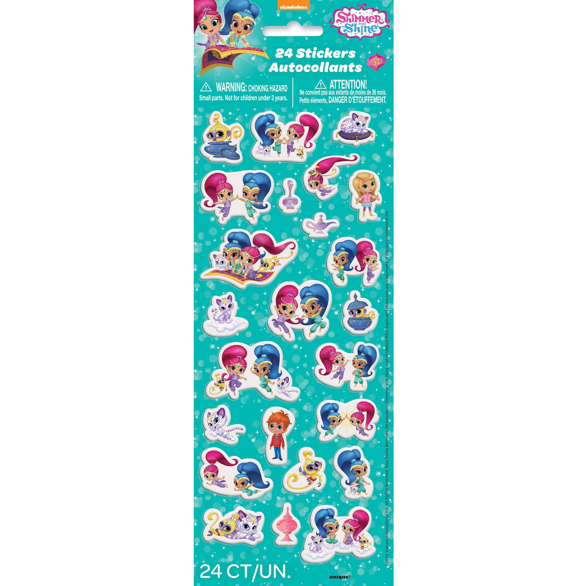 Shimmer And Shine Sticker Chart