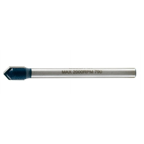 Bosch GT300 1/4inch Carbide Tipped Glass, Ceramic and Tile Drill Bit