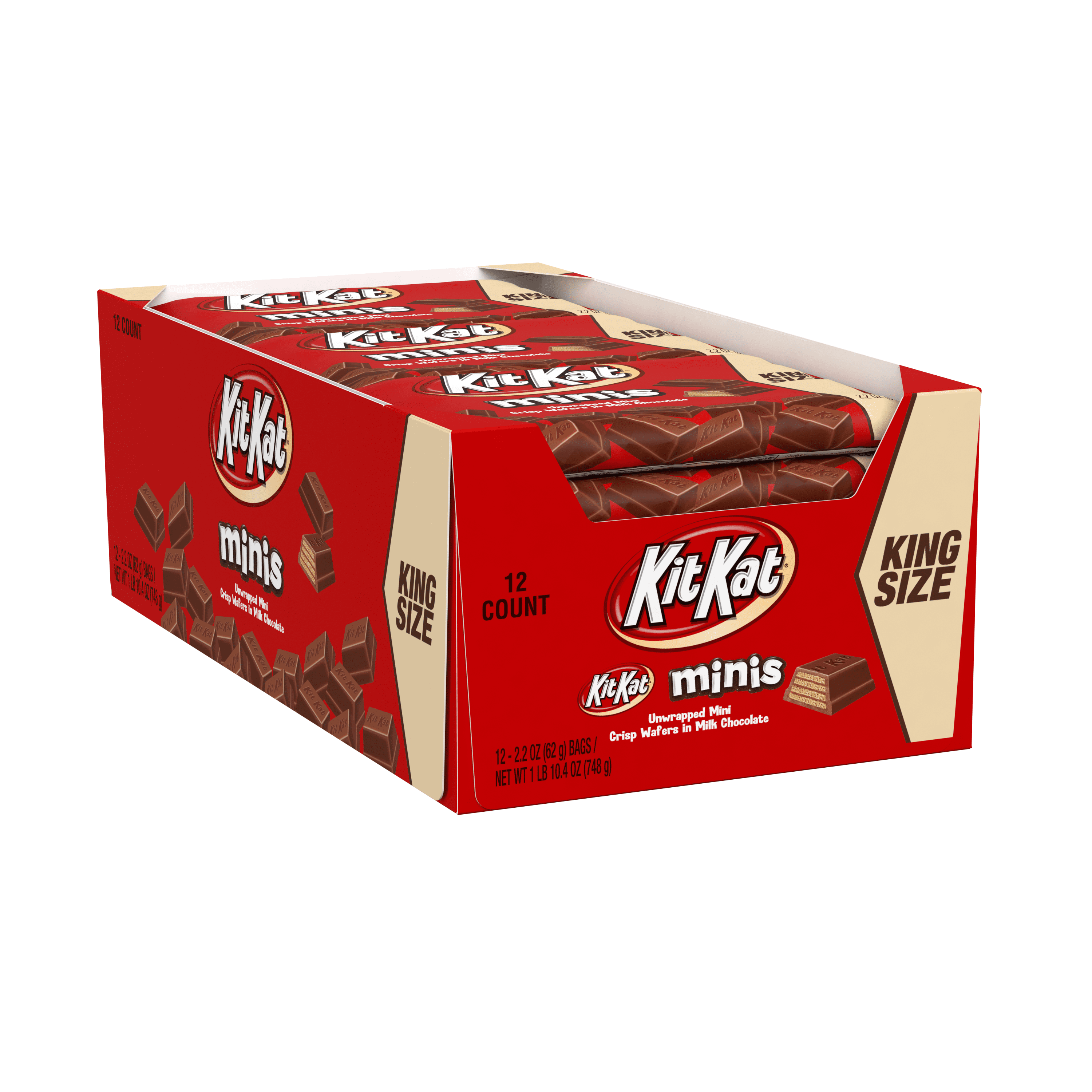Kit Kat King Size Minis Crisp Wafers In Milk Chocolate 2