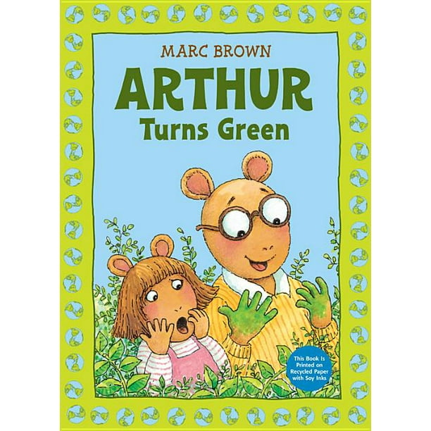 Classic Arthur Adventure Arthur Turns Green (Paperback)