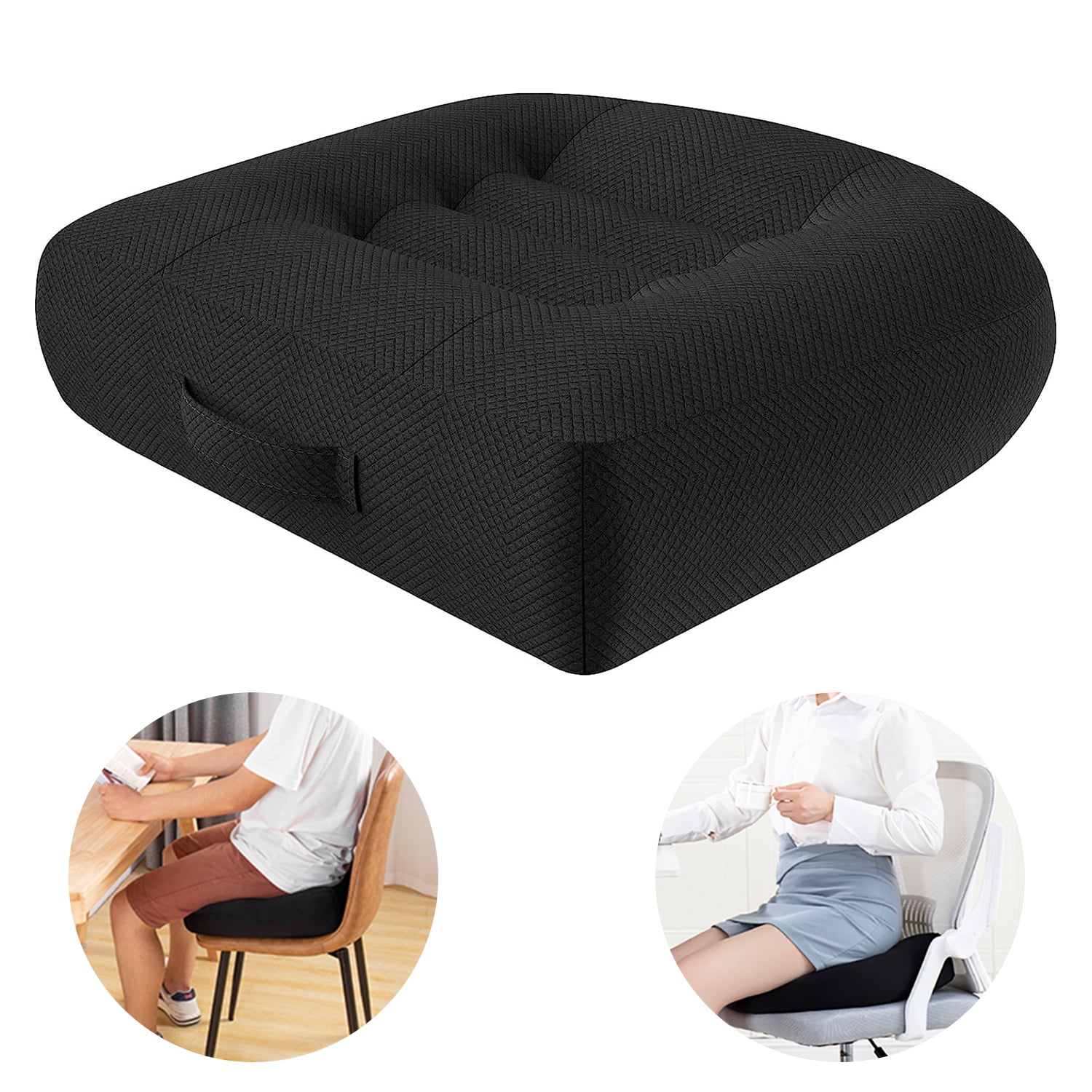 Lofty Aim Memory Foam Car Seat Cushion, Sciatica & Lower Back Pain