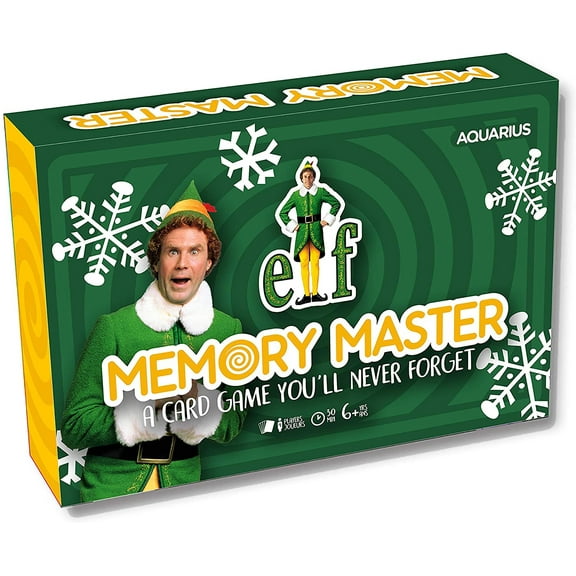 Elf Memory Master Card Game