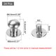 thumbnail image 2 of 24 piezas de perillas redondas mini de 0.26'' x 0.31'', tiradores pequeños para cajones, perillas de armario, tiradores plateados, 2 of 6