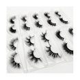 thumbnail image 4 of 25 Pairs Makeup Eyelashes Fluffy Soft Slender Natural Long Lashes Reusable Eyelashes, 4 of 5