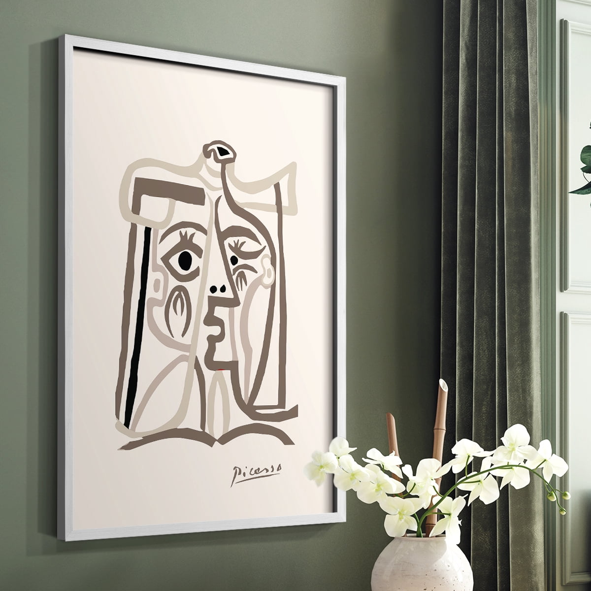 Matisse CCXXX in Solid Wood 8 x 10 Framed Print