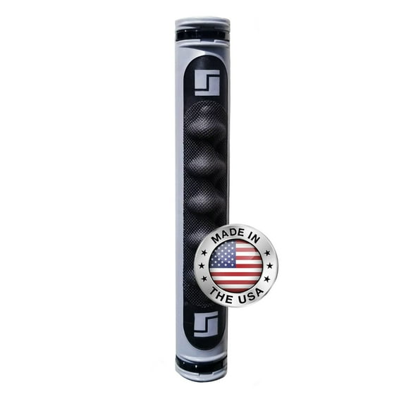 Stromberg Carlson Lend-A-Hand AM-01 Dura Grip Replacement Hand Rail Grips for 1" Diameter Rails - Rubber RV Handle Grip Replacement - Easy Install RV Step Handle Cover