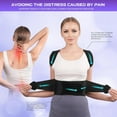 thumbnail image 2 of Back Brace and Posture Corrector for Women and Men, Adjustable And Lightweight Posture Corrector Back Support, Scoliosis and Hunchback Correction, Relief Back Pain, 2 of 6