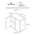 thumbnail image 4 of Alacena de Cocina Multiusos, Gabinete de Cocina, Minimalista, práctica y Elegante. DECOMOBIL Alacena de Cocina 6060, 4 of 4
