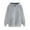 Gray, variant on ibuvkizy Hoodies for Women Print Winter Hoodie Pullover Tops Long Sleeved Comfortable Sweatshirt with Pockets White,M