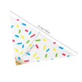thumbnail image 6 of Easygdp White Ice Cream Pet Scarf, Dog Triangle Scarf, Printing Dog Bib, Handkerchief Scarf for Small Medium Large Dogs Cats Pets, 6 of 9