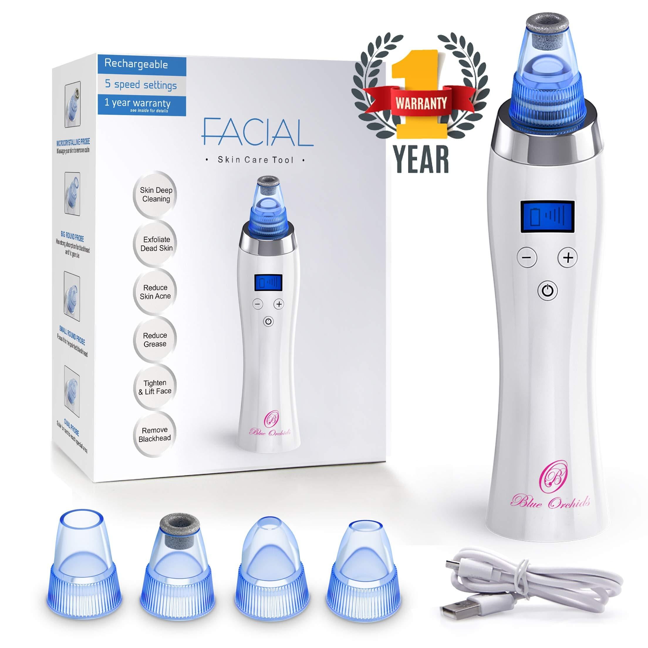 Blackhead Remover, Vacuum Suction Facial Pore Cleanser, Acne Comedone