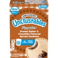 thumbnail image 3 of Smucker’s Uncrustables Peanut Butter & Chocolate Flavored Spread Sandwiches, 4 Count, 2 oz Each (Frozen), 3 of 15