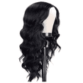 thumbnail image 2 of Peluca Larga Ondulada Negro Para Mujer Natural negro, 2 of 5