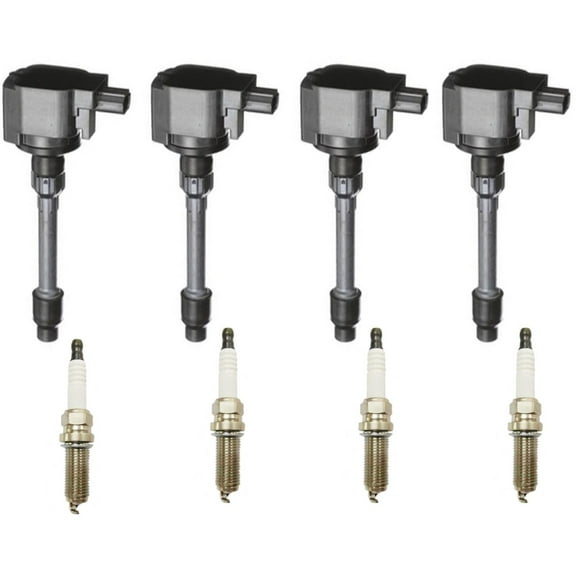 Ignition Coil & Laser Iridium Spark Plugs For Honda Civic 2.0L 2016-2020
