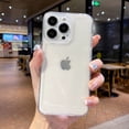 thumbnail image 1 of Para Apple 13pro Space Funda transparente para teléfono iphone16 Funda protectora de borde recto con orificios finos y resistente a caídas de 14", 1 of 1
