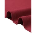 thumbnail image 5 of INSPIRE CHIC Women's Fall Dresses 3/4 Sleeve V Neck Chiffon Cape Overlay Knee Length Pencil Dress L Wine Red, 5 of 6