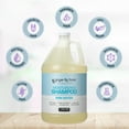 thumbnail image 3 of Ginger Lily Farms Club & Fitness Moisturizing Shampoo for All Hair Types, 100% Vegan & Cruelty-Free, Rain Water Scent, 1 Gallon (128 fl oz) Refill, 3 of 7