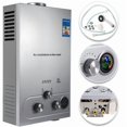 thumbnail image 1 of Tankless Water Heater 2.2GPM 8L Outdoor Portable Gas Hot Water Heater Instant Propane Water Heater with Digital Display for Home Outdoor Camping RV Trips Boat Cabins, 1 of 9