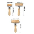 thumbnail image 4 of Almohadilla de Madera, Moldeador de Harina de Madera, Mano rugosa, Rodillo de Baking, Herramienta de Repostería, Resistente, Duradero, para Hornear, Moldear masa, para panadería, para, 4 of 8
