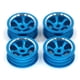 thumbnail image 1 of Ruedas de metal llantas 1:28 Reversiones de neumáticos Actualizar repuestos Reemplazo de modificación para WLTOYS P929 P939 K969 K979 K989 Azul 20mm 4 piezas Methold  FN009854-01, 1 of 6