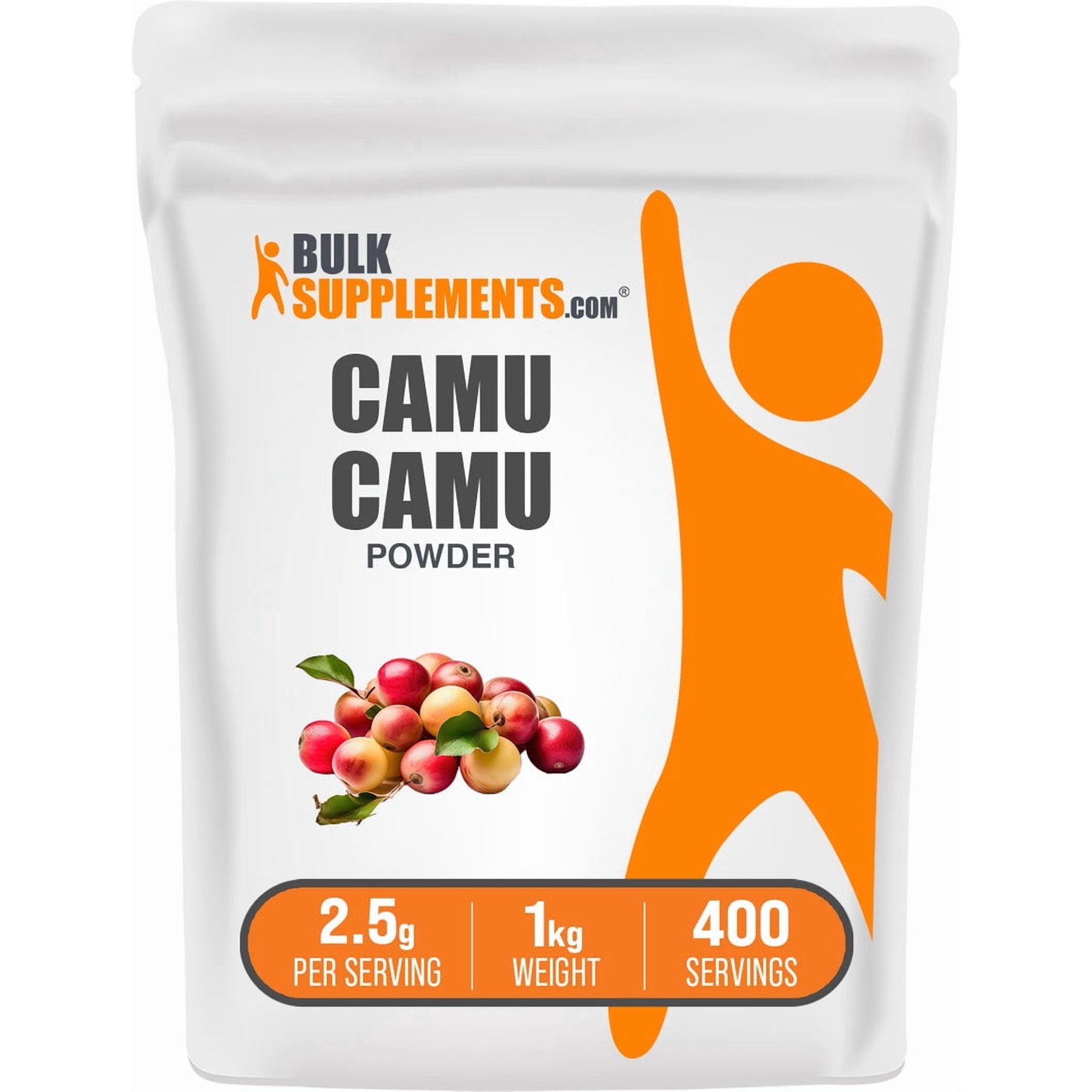 BulkSupplements Camu Camu Powder - Superfood Powder, Fruit Powder, 2.5g per Serving, 250g (8.8 oz)