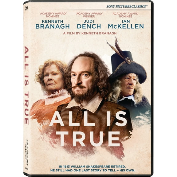 All Is True (DVD Sony Pictures)