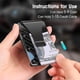thumbnail image 5 of Carbon Fiber Minimalist Wallet for Men - Blocking Credit Card Holder Metal Wallet- Money Clip Slim Front Pocket, 5 of 5