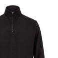 thumbnail image 2 of Henbury Mens/Womens Quarter Zip Microfleece Jacket, 2 of 4
