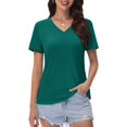 thumbnail image 1 of Camiseta MAGCOMSEN Dry Fit para mujer de manga corta E-Green, 1 of 6
