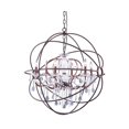 thumbnail image 1 of Elegant Lighting Geneva 32" 6 Light Suspension en Cristal Royal, 1 of 1