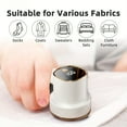 thumbnail image 2 of 2-in-1 Electric Lint Remover & Lint Shaver, Portable Rechargeable Fabric Shaver with LED Power Display, Heavy-Duty Lint & Pet Hair Remover for Clothes Furniture, All Fabrics & Travel Use, 2 of 12