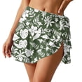 thumbnail image 2 of Gamivast Sarong Cover up for Women Tropical Print Wrap Skirt Swimsuit Cover up Skirt Flowy Beachwear Vacation Resort Wear Cruise Poolside Beach to Boardwalk, 2 of 6
