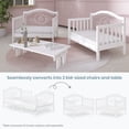 thumbnail image 6 of Dream On Me Rosie Toddler Bed in White, 6 of 11