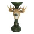 thumbnail image 1 of GUOOL Christmas Reindeer Candle Holder Deer Candlestick Kitchen Home Ornament Tealight, 1 of 9