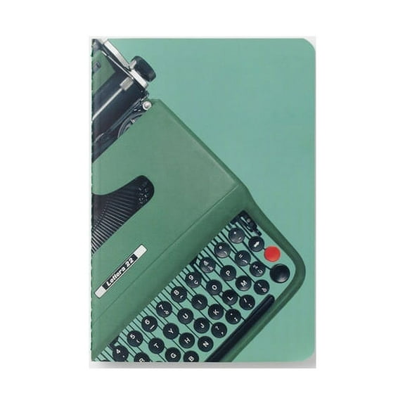 Olivetti Green Small Sewn Lined Notebook, (Paperback)