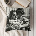 thumbnail image 3 of YINGXI  Cousin Gifts Pillow Covers, Cousin Gifts for Women Men, Cousin Gifts from Cousin, Gifts for Cousins Female Male, Being My Cousin is Really The Only Gift You Need 22x22in, 3 of 5