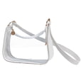 thumbnail image 3 of bravefron Clear Bags Transparent Messenger Crossbody Shoulder Purse Organizer Tote for Makeup Storage Casual Travel Clear Bag, 3 of 5