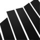 thumbnail image 2 of 6 Pcs B Pillar Door Trim Molding Glossy Black PC Window Post Protector Cover for Hilux 2015 to 2023, 2 of 4