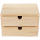 thumbnail image 5 of Caja de madera con cajones, organizador de escritorio de madera, organizador de joyas, caja organizadora de almacenamiento de mesa, 5 of 8