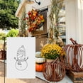 thumbnail image 5 of Welcome Winter Garden Flag for Outdoor - Decoration for House Front Door Farmhouse 28x40inch - Cute Cartoon Snowman House Decor - Durable Double Side Versatile Hanging Decoration, 5 of 6