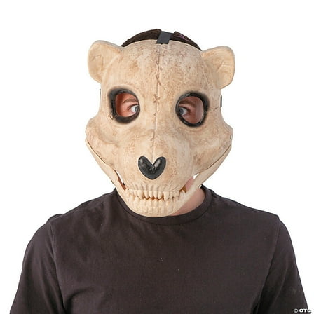 Morris Costumes ATC00256 Skeleton Bear Full-Face Injection Plastic Mask