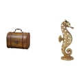 thumbnail image 1 of Estuche organizador de joyas,Organizador de joyas de madera para mujeres,hombres y niñas,Estatua de resina,Estatua de resina dorada para decoración del hogar,Figura decorativa de resina con, 1 of 8