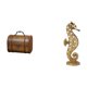 thumbnail image 1 of Estuche organizador de joyas,Organizador de joyas de madera para mujeres,hombres y niñas,Estatua de resina,Estatua de resina dorada para decoración del hogar,Figura decorativa de resina con, 1 of 8