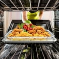 thumbnail image 5 of Air Fryer Basket for Oven, 18.6" x 12.8" Extra Large Size Air Fryer Basket & Tray for Oven, Stainless Steel Baking Tray Crisper Tray for Convection Oven, 5 of 6