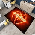 thumbnail image 2 of Dreammotif Supernatural, Modern Area Rug, Colorful Bedroom, Living Room Decor, Game Room Accent, Large Floor Carpet, Teen Room Design, 2 of 8