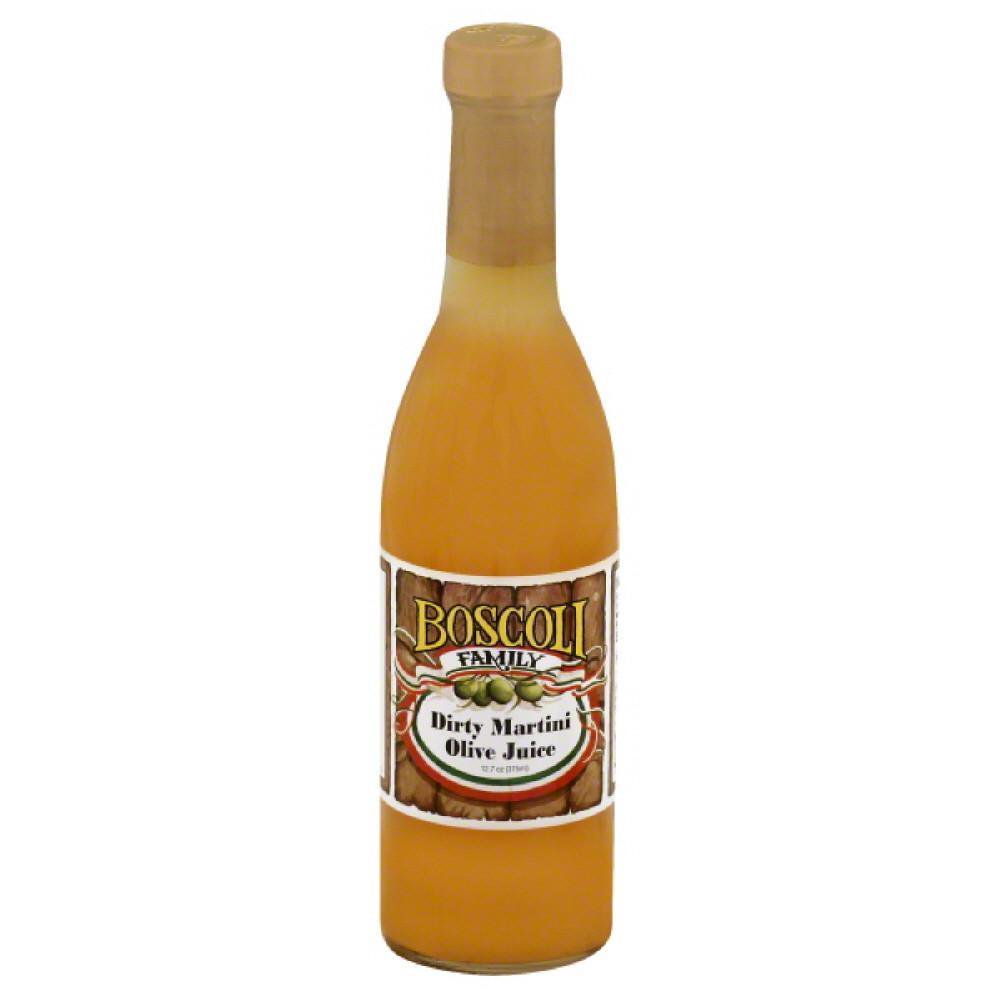 Boscoli Dirty Martini Olive Juice, 12.7 Oz (Pack of 12)