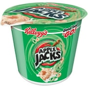 (6 pack) (6 Pack) Kellogg's Apple Jacks Breakfast Cereal, 1.5 Oz, Cup
