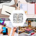thumbnail image 6 of FORMRS 1-Subject Spiral Notebook 8" x 5" College Ruled 60 Refillable Sheet A5 Hard Cover, Rainbows Clouds, 6 of 7