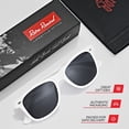 thumbnail image 4 of Gafas de sol polarizadas retro rebobinadas para hombres y mujeres - Gafas de sol clásicas con protección UV, 4 of 6