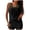 Green, variant on WIZUTIZ Swim Suits for Women 2025 Tank Tops Fitted Swim Top with High Waist Boy Shorts 2 Piece Pleated T-shirt Color Block Bathing Suit Sleeveless U Neck Swimsuits with Liner Beach Green